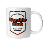 Socially Distant Worship Club Mug