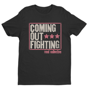 Coming Out Fighting Black Tee